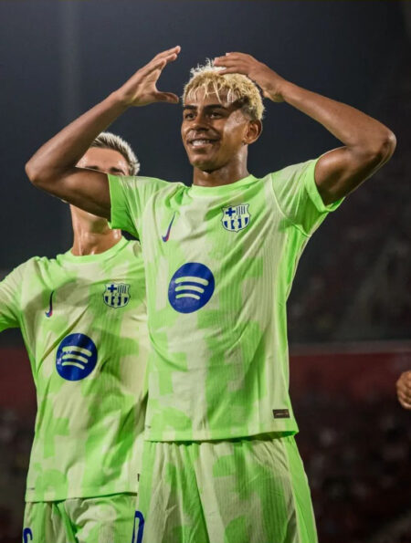 Lamine Yamal Barcelona Mallorca La Liga 2025